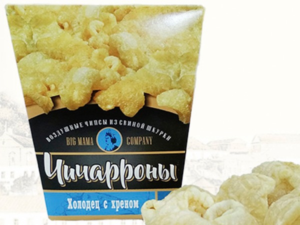 Чичарроны со вкусом холодца и хрена в Сыктывкаре