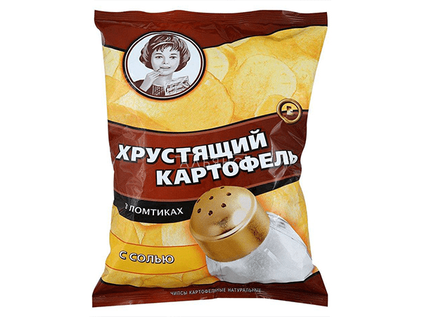 Картофельные чипсы "Девочка" 160 гр. в Сыктывкаре