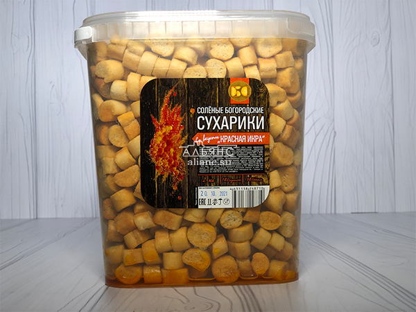 Сухарики с красной икрой в Сыктывкаре
