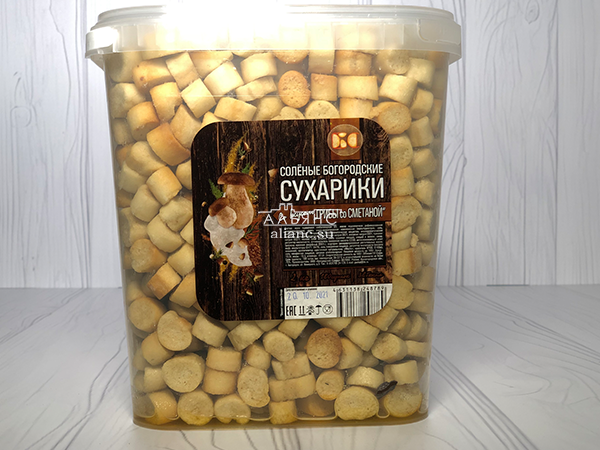 Сухарики с грибами и сметаной в Сыктывкаре
