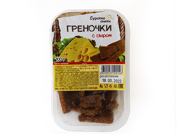 Сурские гренки со вкусом Сыра (100 гр) в Сыктывкаре