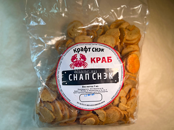 Снапсы ПШЕНИЧНЫЕ "Краб" в Сыктывкаре