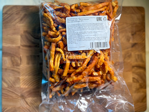 Нитка ЖАРЕНАЯ  Oktobersnack1 кг (сырный продукт) в Сыктывкаре