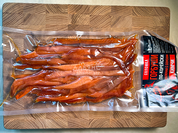 Горбуша соломка по-корейски в Сыктывкаре