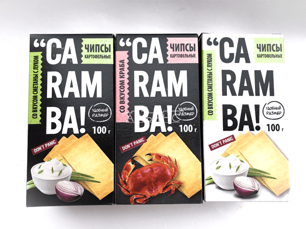 Чипсы "CARAMBA" ассорти 100 гр. в Сыктывкаре